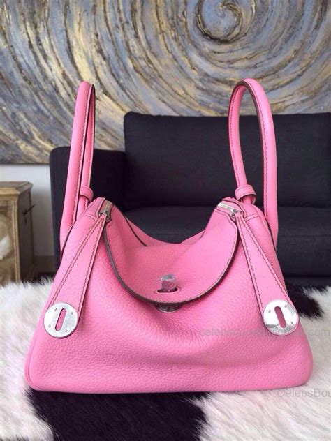 hermes handbag pink|Meer.